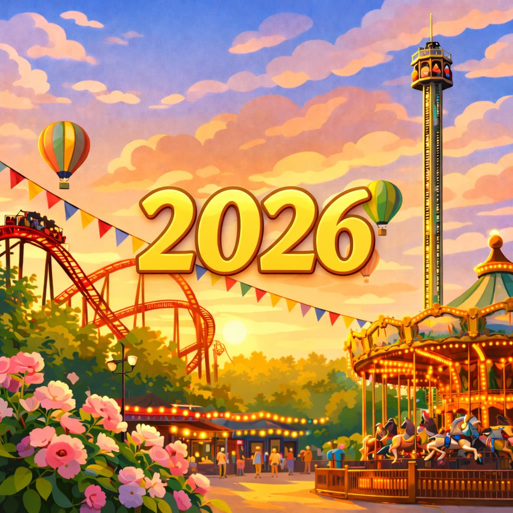 Открываем сезон 2026, ждём вас в парке!